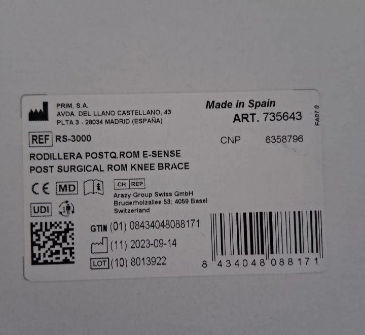 Joelheiras ROM nova