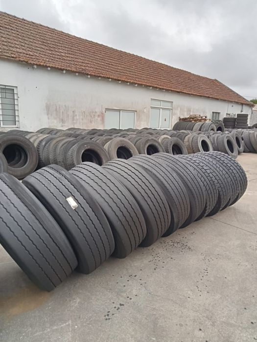 385/55R 22.5 pneus usados, recauchutados e novos