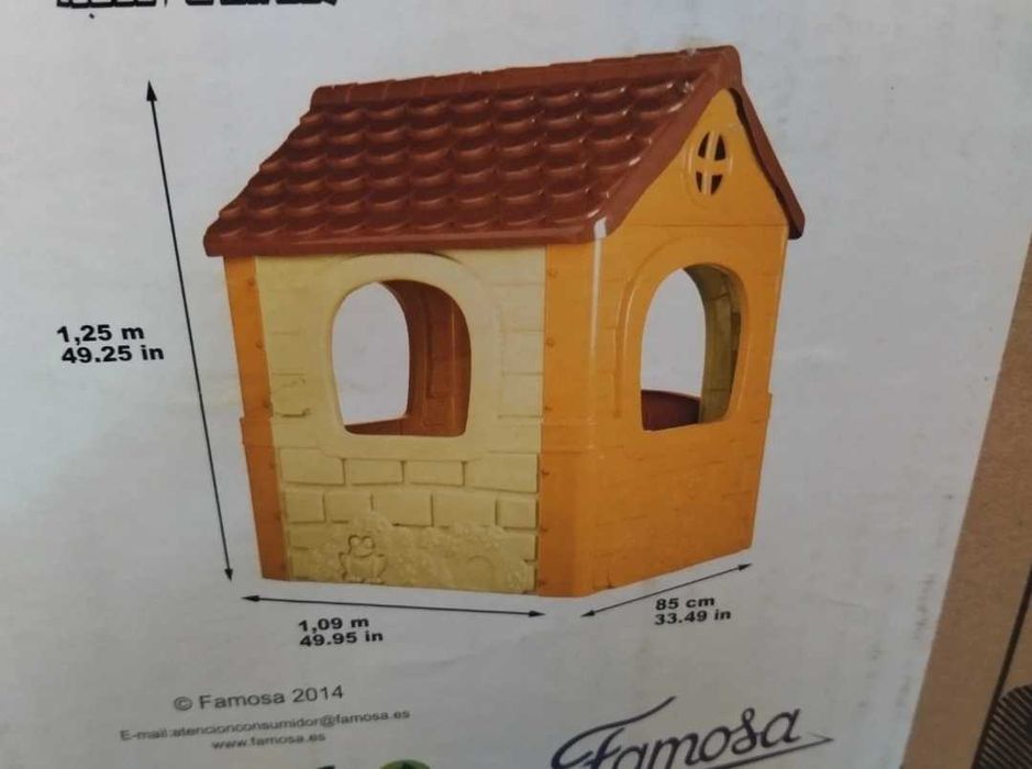 Casa de brincar (para exterior)