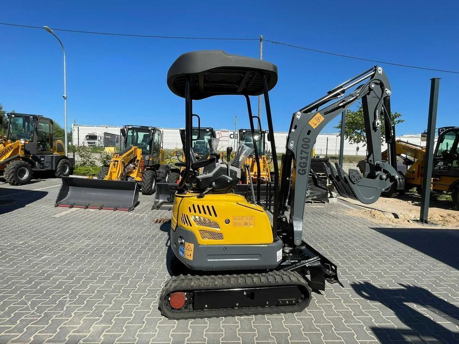 Koparka GG1700, KUBOTA silnik, Gunter Grossmann, 1700kg, joysticki