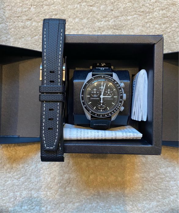 Relógio Omega x Swatch – MoonSwatch “Mission to the Moon”