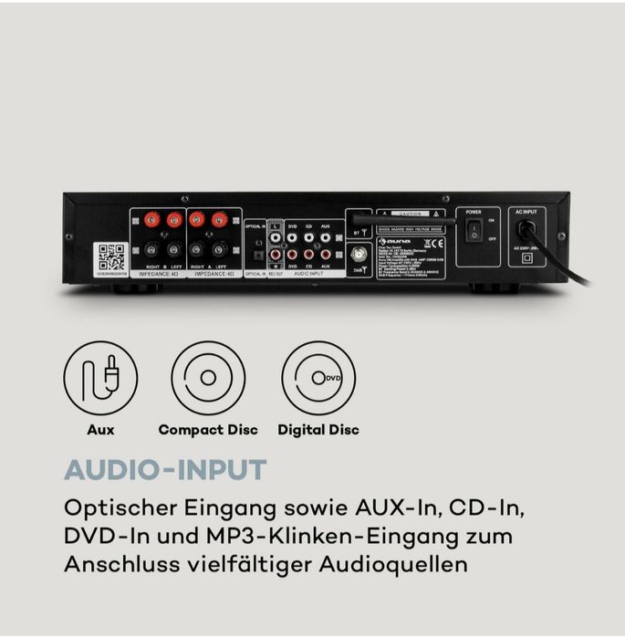 Підсилювач auna amp cd608