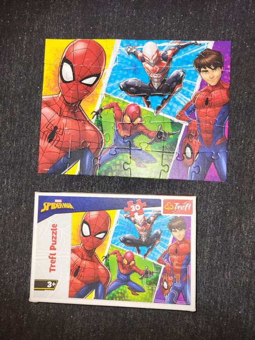Zestaw Gry edukacyjne 4 i 5 lat oraz puzzle 3 +