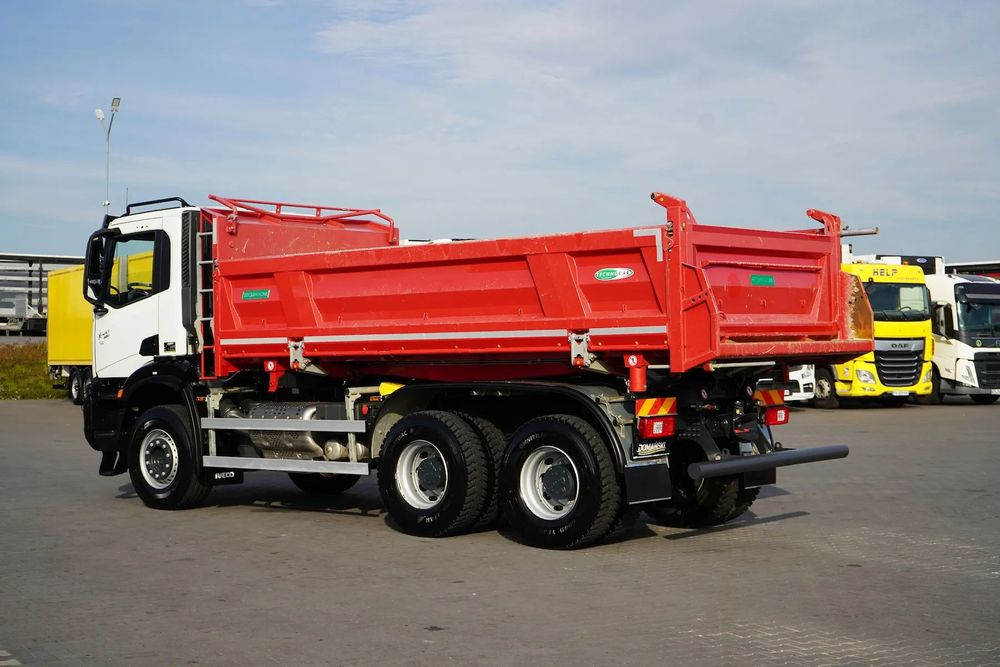 Iveco / X – WAY / 480 / E 6 / WYWROTKA / 6 X 4 / 12 000 KM / HYDROBURTA / JAK NOWY