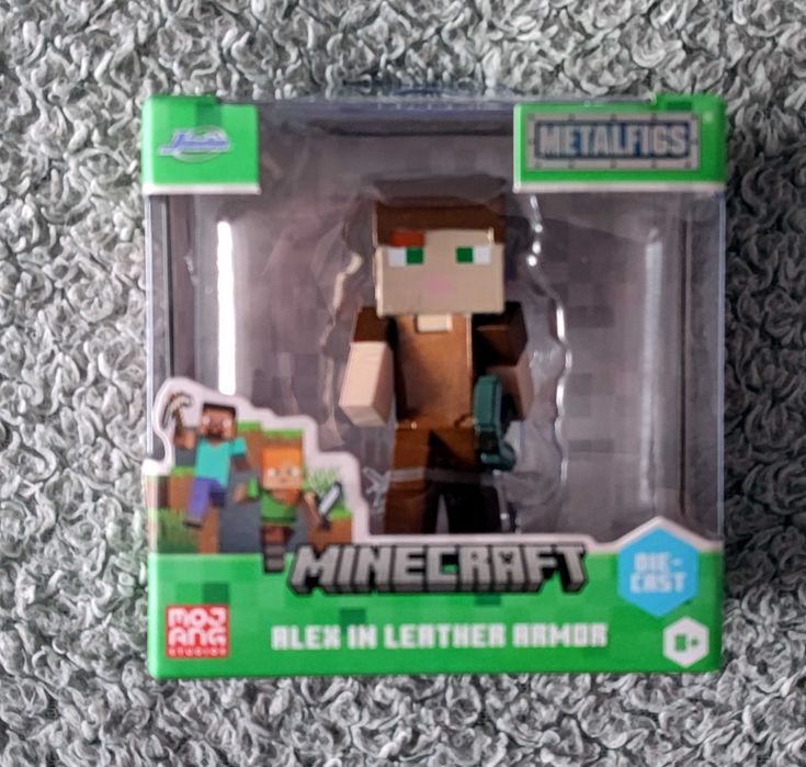 Jada Toys Metalfigs Minecraft Alex In Leather Armor