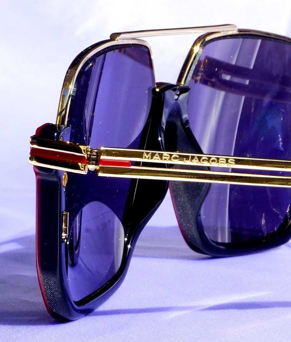 Okulary Marc Jacobs Marc Jacobs MARC 413S 0A4K1 czarny złoty burgund