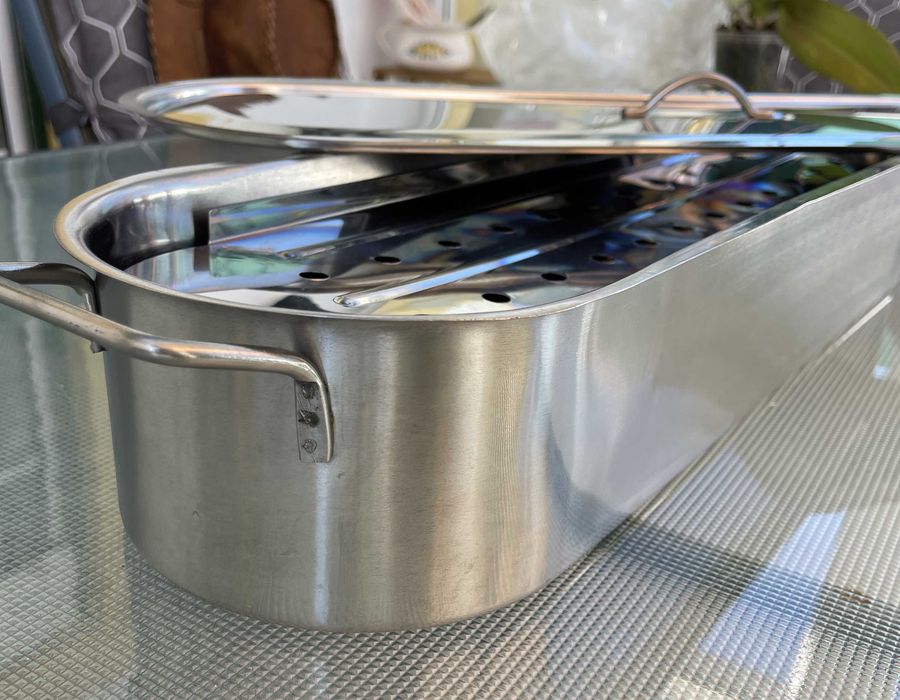 panela cozinhar a vapor/60x10x19cms - nova