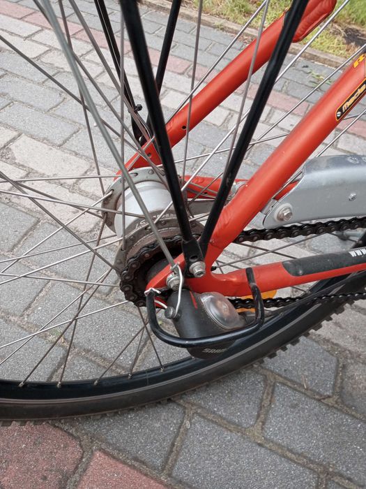 Rower damka koła 26x1,95.