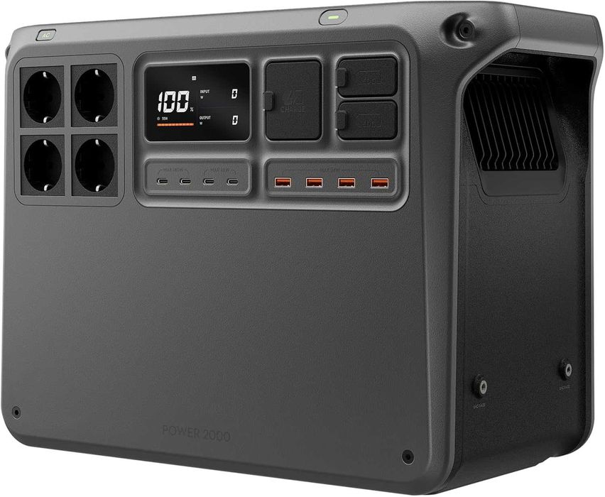 Stacja zasilania DJI Power 2000 Przenośna stacja 2048 Wh, 3000 W