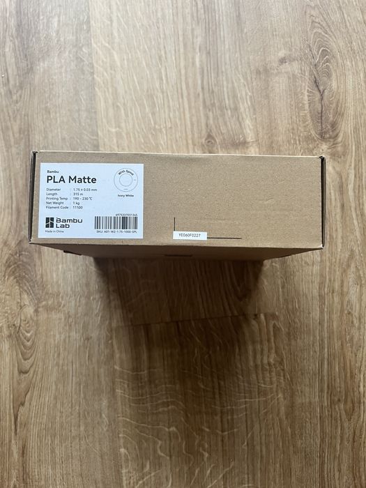 NOWY filament Bambulab PLA Basic/Matte, Black, White, Orange