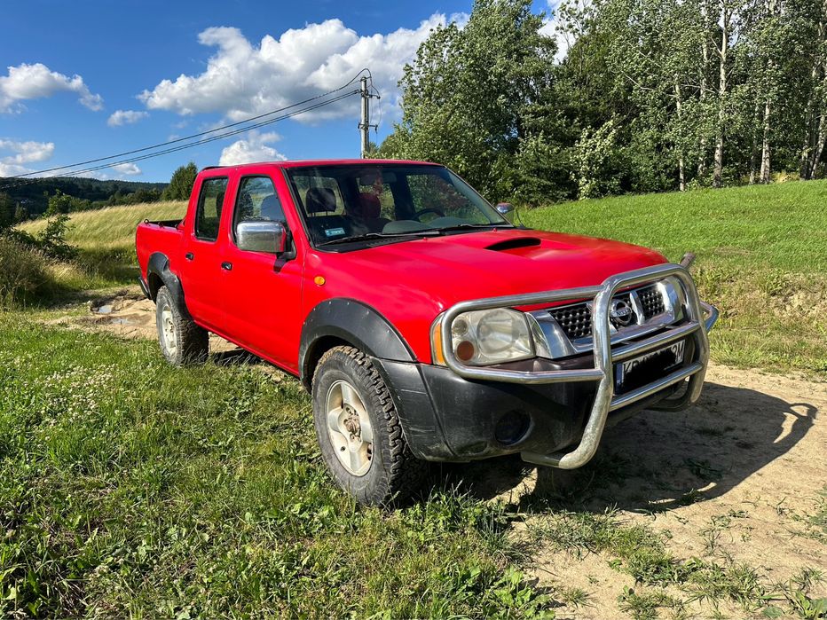 Nissan Navara 2.5 TDI 4x4 reduktor blokada LSD