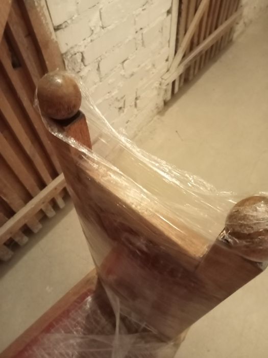 6 dębowych krzeseł lata 50 gratis stół