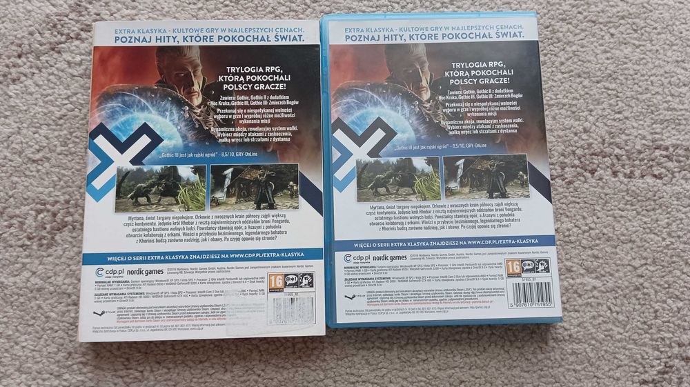 Gra PC Saga Gothic 1-3, Dodatki Noc Kruka oraz Zmierzch Bogów