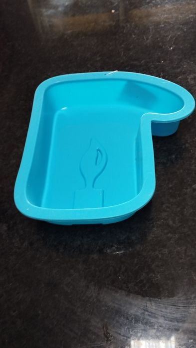 2 formas para bolos com o número 1 e 2