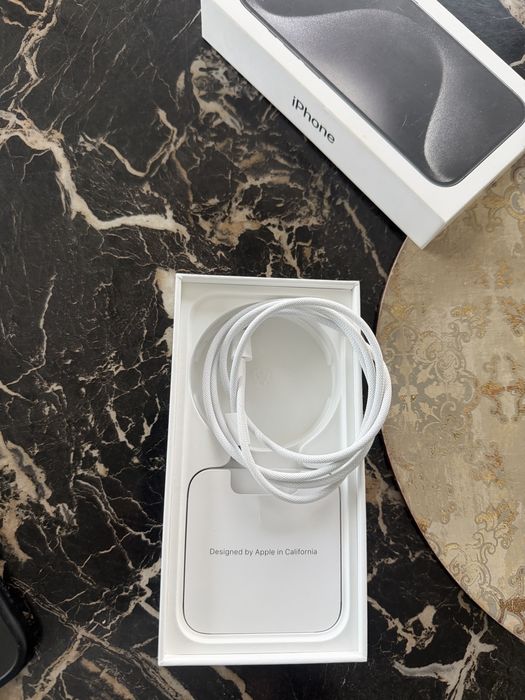 iPhone 15 Pro 128GB Balck Titanium stan idealny