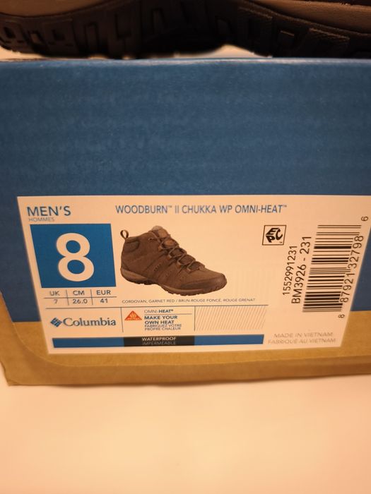 Botas Columbia "Woodburn" Novas - 41
