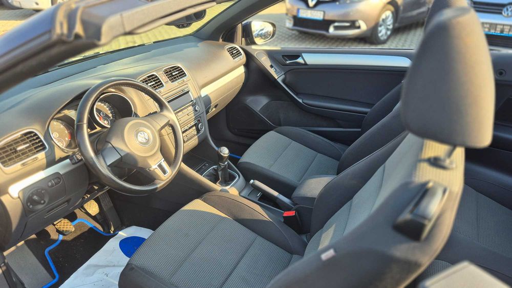 VW golf 6 VI cabrio kabriolet  benzyna śliczny kolor ,bezwypadkowy