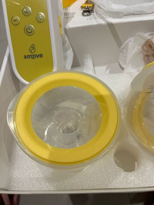 Máquina de extração de leite elétrica e portátil com 4 modos