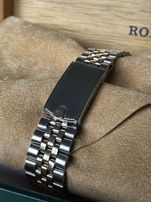 Rolex Datejust 36mm Aço e Ouro 1603