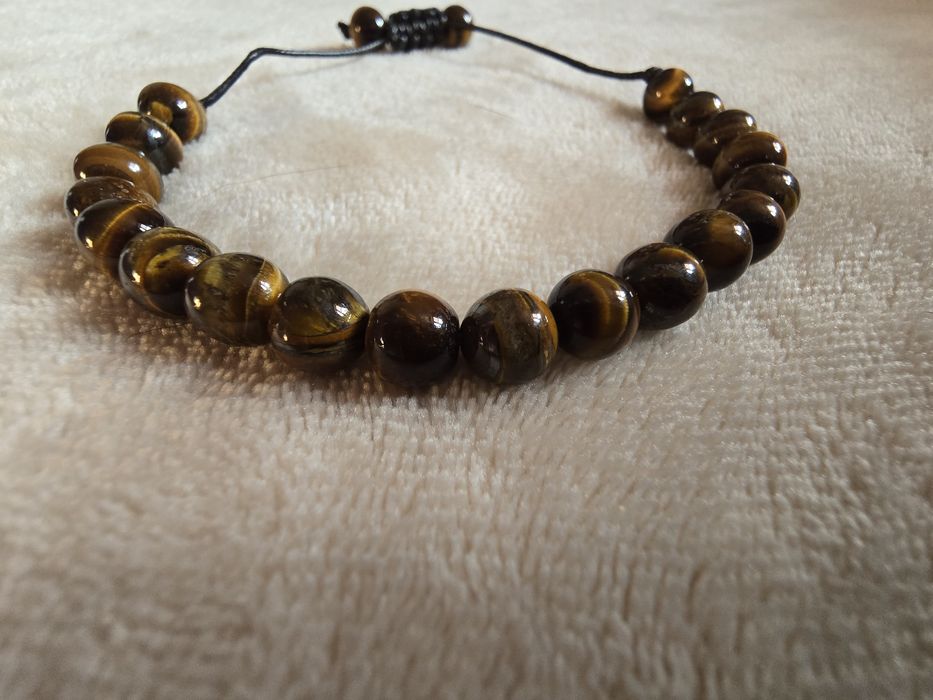 Brązowa elegancka bransoletka