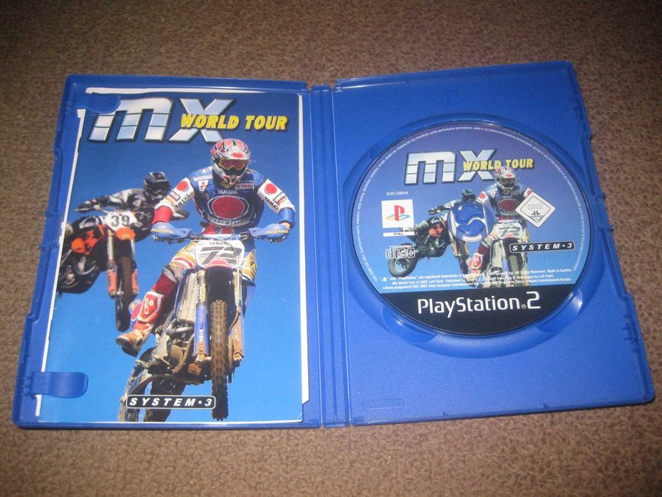 Jogo "MX World Tour" PS2/Completo!