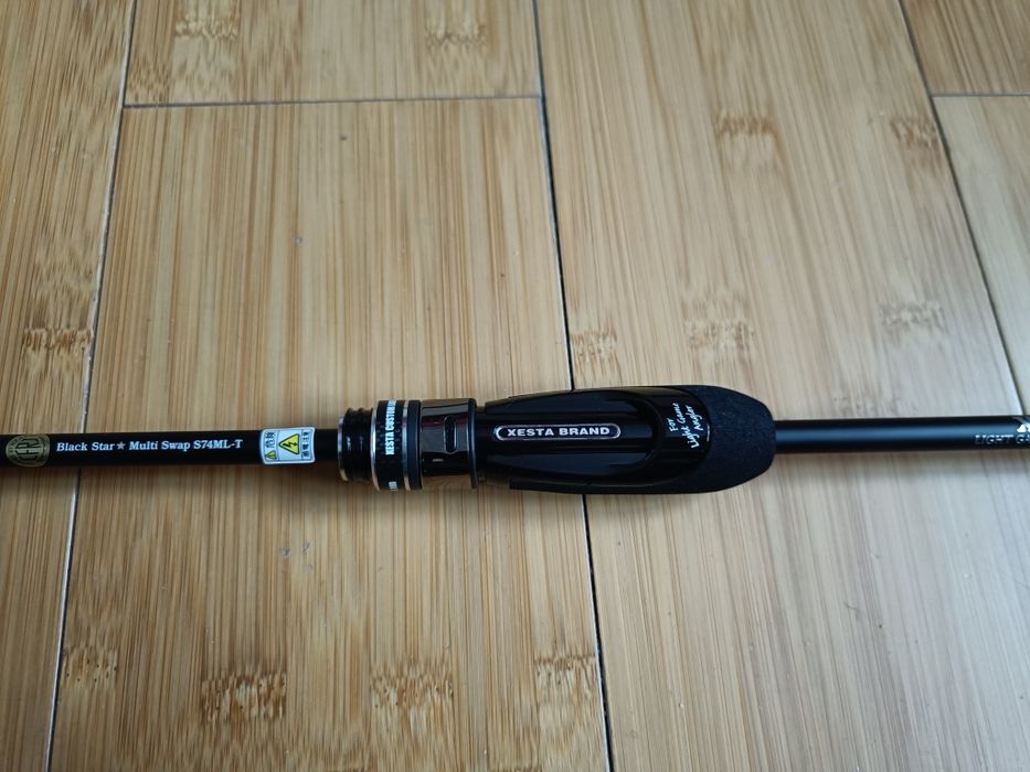 Спінінг Xesta Black Star Multi Swap  S74ML-T