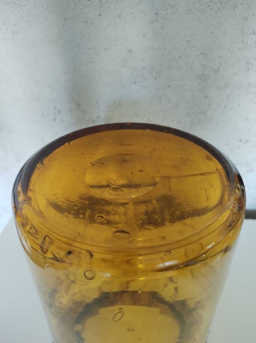 Wazon Antico Huta Szkła Zawiercie Proj. Józef Podlasek lata 60/70 PRL