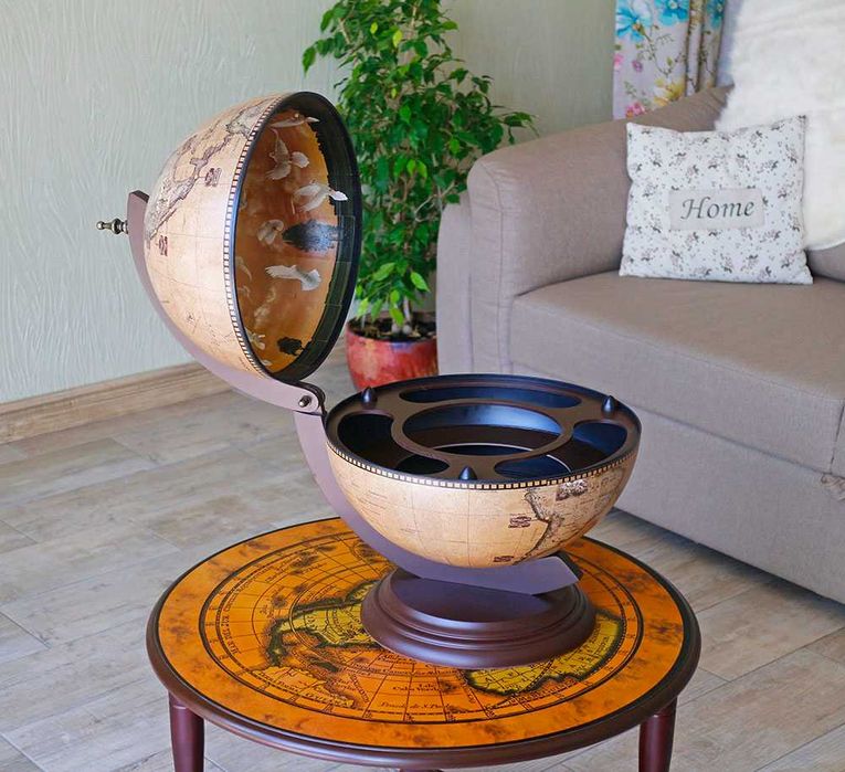 Настільний глобус бар. Подарунок чоловікові, колезі, батькові
