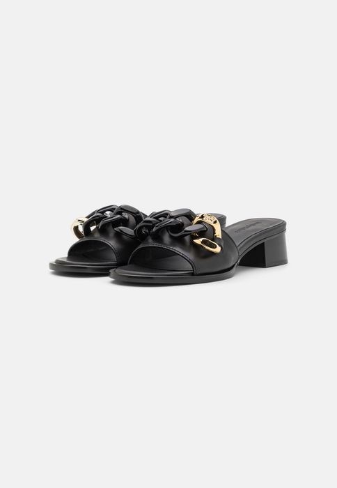 See By Chloe 36 Buty Damskie Klapki Mule Czarne Skórzane Monyca T390