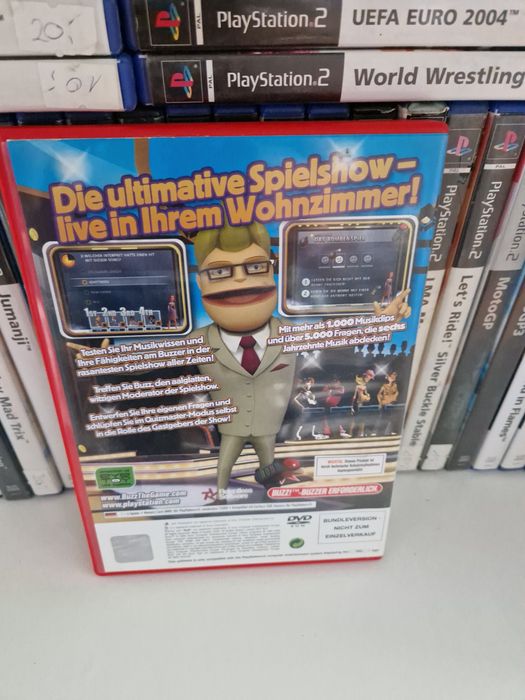 Buzz music quiz ps2 PlayStation 2