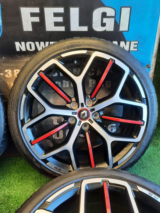 Koła letnie 19 5×114.3 Renault Megan RS Clio RS Orginał jak Nowe