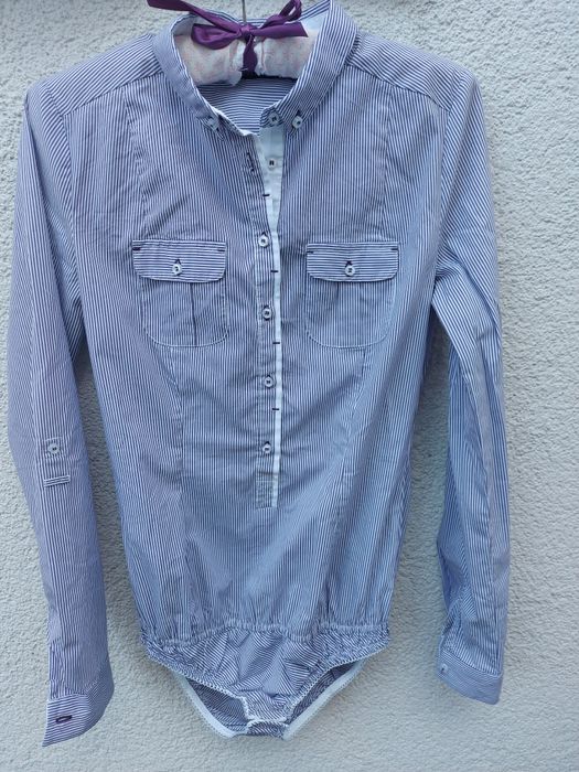 Body eleganckie koszula w paski Reserved XS