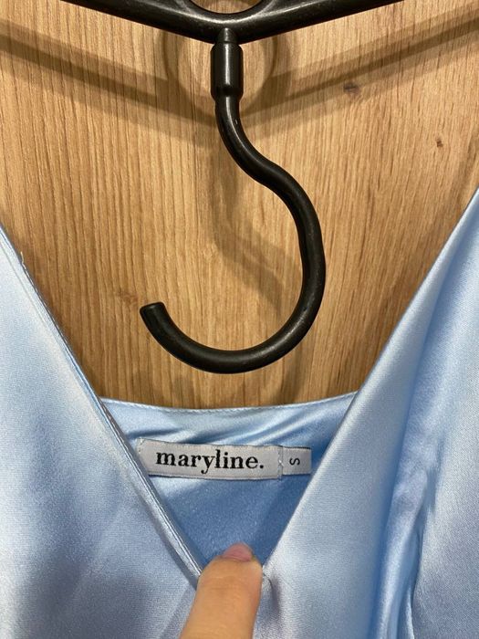Міді сукня (плаття) Maryline. Розмір: S. Блакитна.