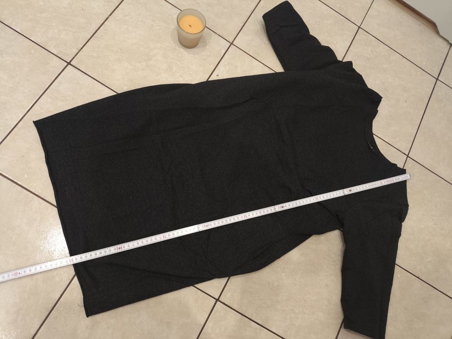 Szara sukienka dresowa 42 XL