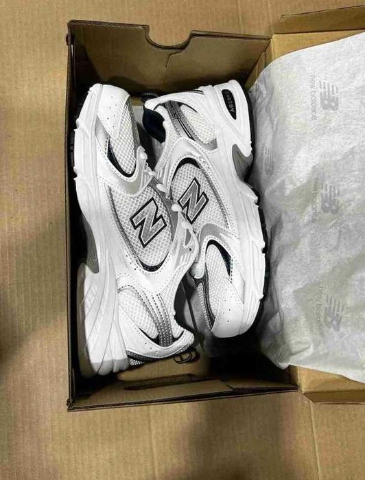 New Balance 530 White Silver Navy R.38