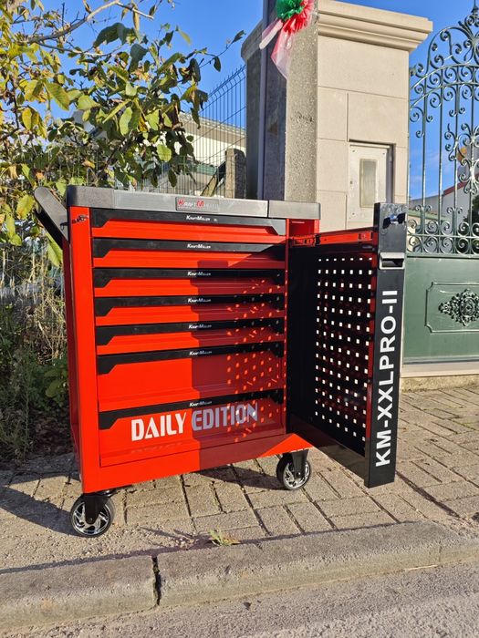 Carrinho de ferramentas Kraft Muller 7 gavetas 7 cheias com