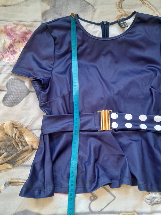 SHEIN nowy komplet bluzka+spódniczka rozm.M
