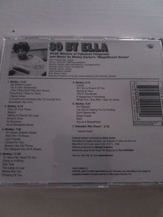 Ella Fitzgerald - 30 by Ella,68 r ,cd