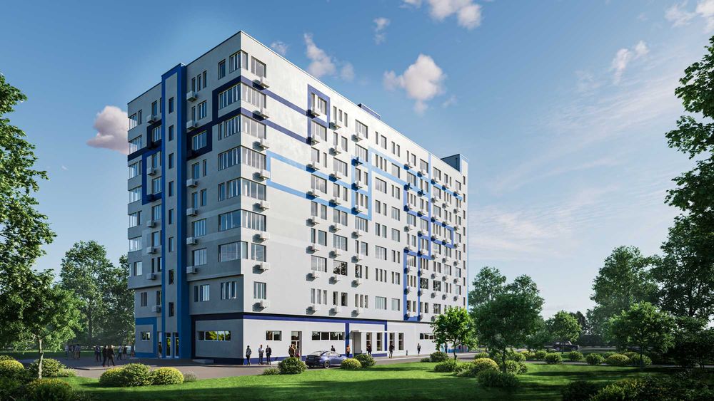 1-кімнатна смарт квартира 29,7м² (Харківська - 10хв) від забудовника | Введено в експлуатацію - Вид 2