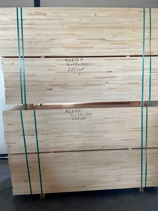 Drewno klejone sosnowe klejonka