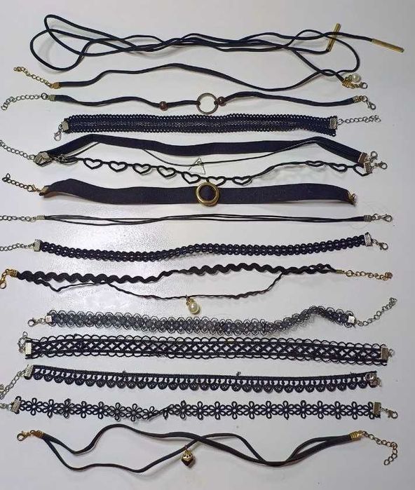 Кожаная портупея ручной работы + набор чокеров в подарок