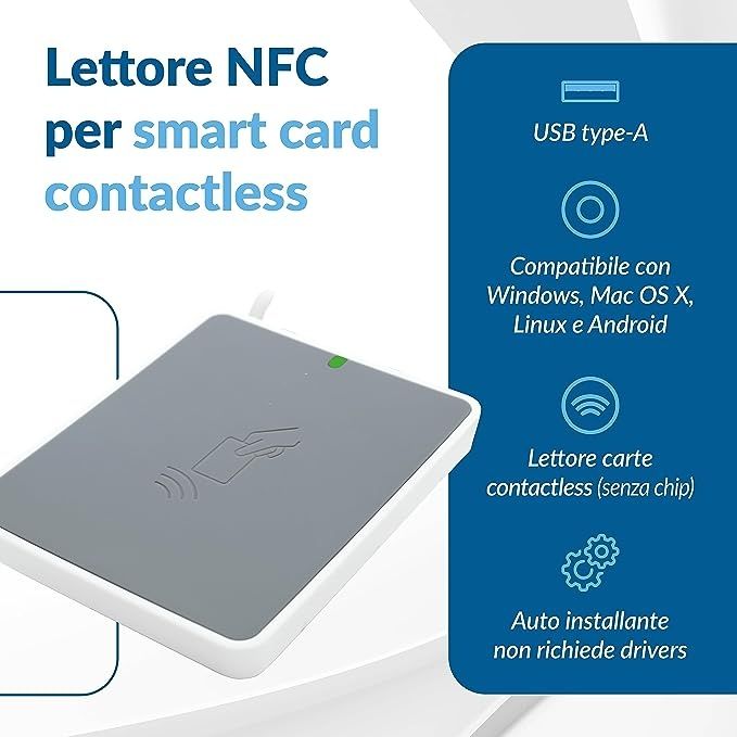 Elektroniczny czytnik kart e-dowodu podpis elektroniczny RFID I NFC