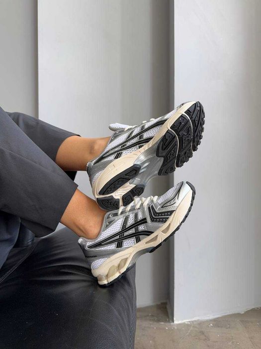 ‼️ НОВІ Кросівки Asics Gel-Kayano 14 Silver White