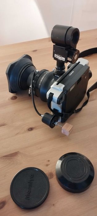 Fujifilm Instax Wide 300 + Mamiya Máquina fotográfica