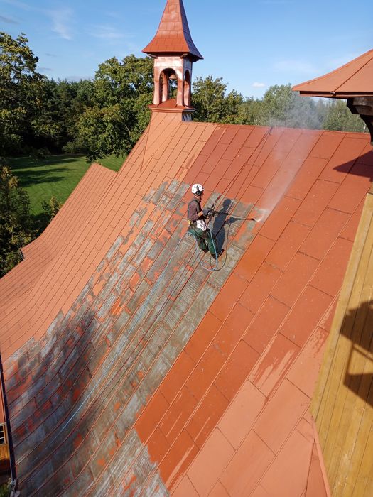 Mycie/Malowanie dachów, elewacji