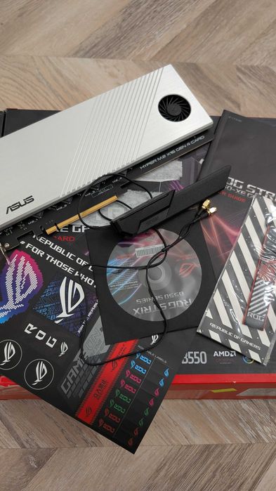 Ram DDR4 32GB plus płyta główna Asus B550-XE