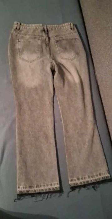 Flared Jeans Grey-Black