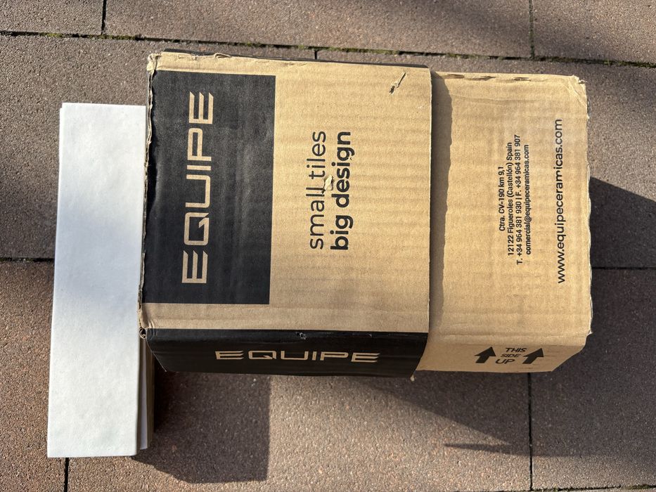 Płytka Cegiełka Matowa EQUIPE Argile Ice