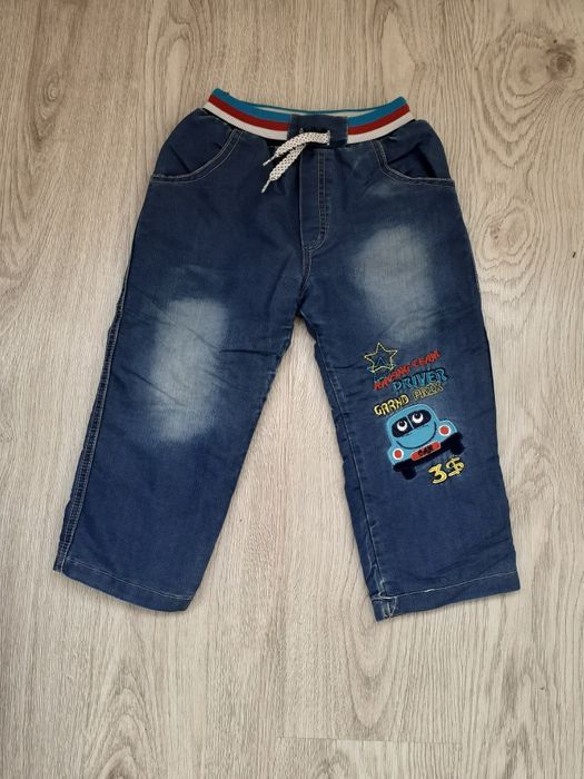 Штани джинсові теплі