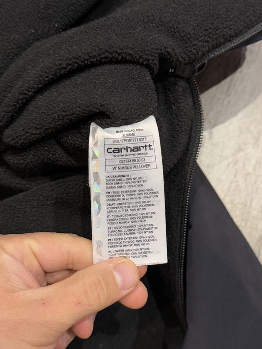 Damska kurtka Ocieplana CARHARTT Nimbus Pullover Anorak roz M